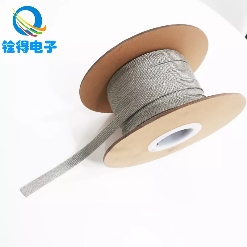 Copper foil wire braided mesh tube