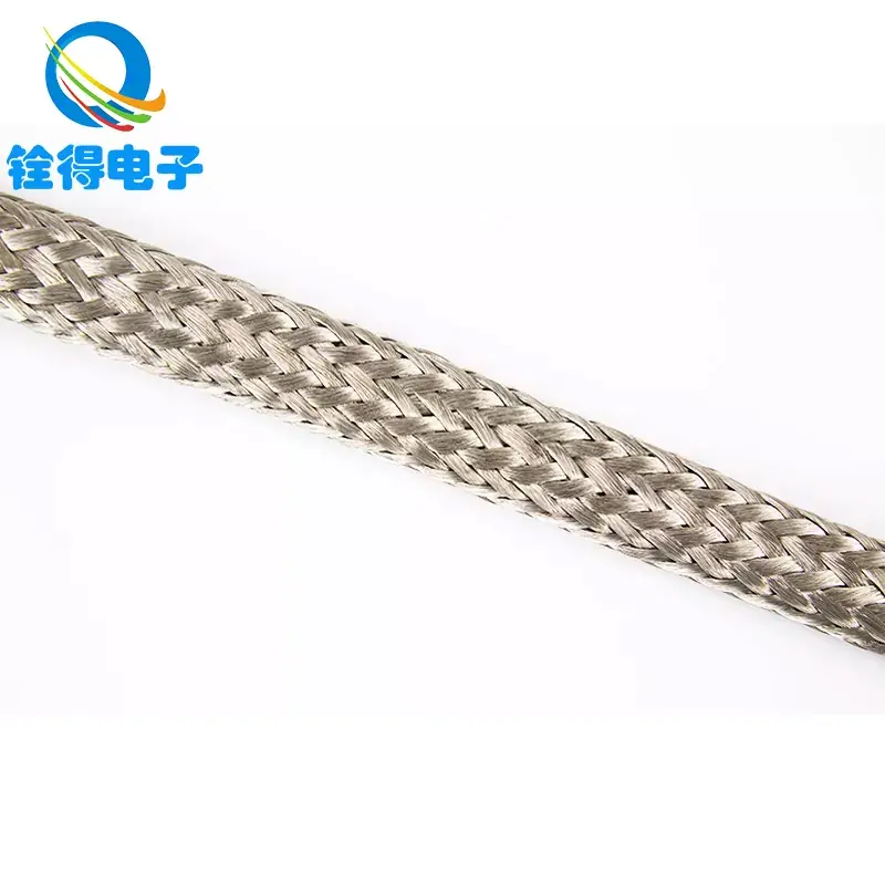 Tinned tanso na may braided wire